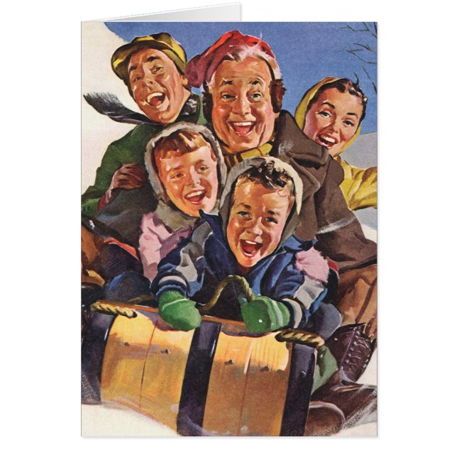 Vintage God Tack OBS Kort (Framsidan)