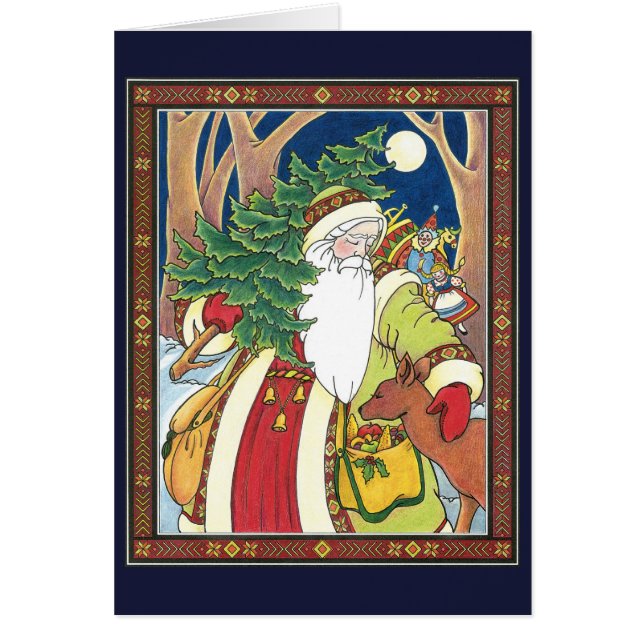 Vintage God Tack OBS Kort (Framsidan)