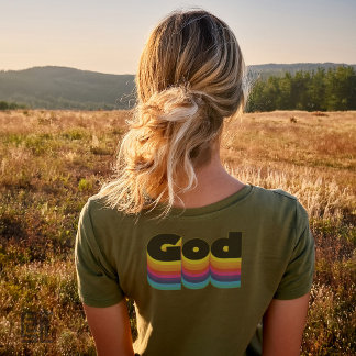 Vintage God Waves T Shirt