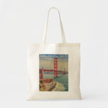 Vintage Golden Grind Bridge, San Francisco