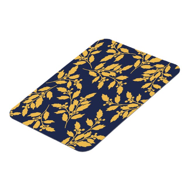 Vintage Golden Mistletoe Magnet (Vänstra Sidan)