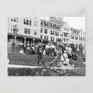 Vintage Golf, 1890-tal Vykort
