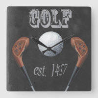 Vintage Golf Chalkboard-design