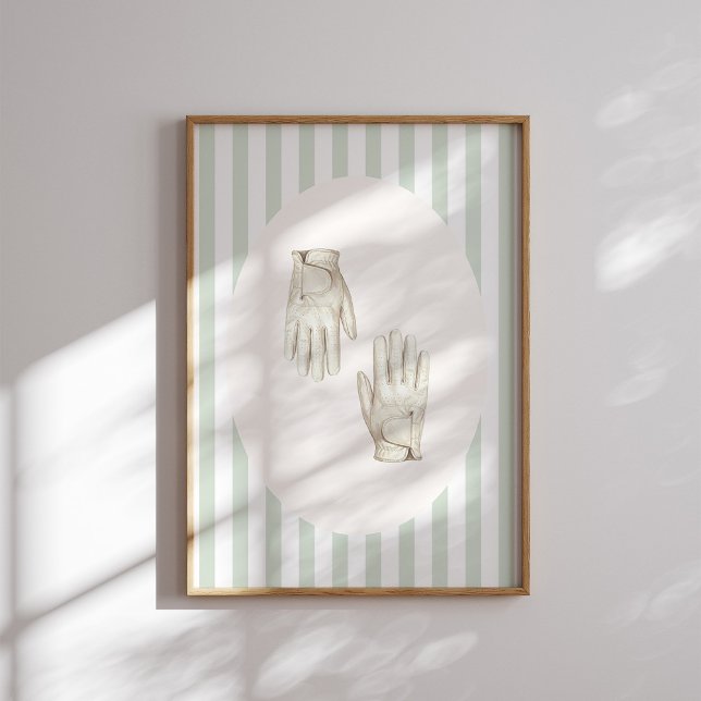 Vintage Golf Gloves Wall Art Poster (Skapare uppladdad)