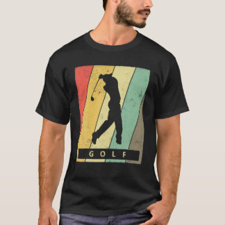 Vintage Golf Sport Retro Poster T Shirt