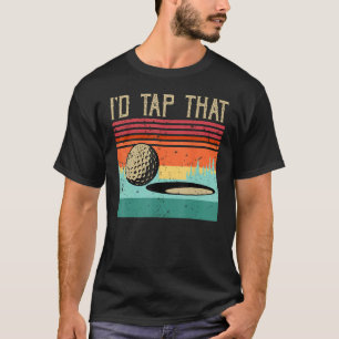 Vintage Golfer Retro Sunet Golf.. Jag skulle slå p T Shirt
