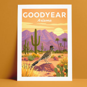 Vintage Goodyear Arizona Vykort