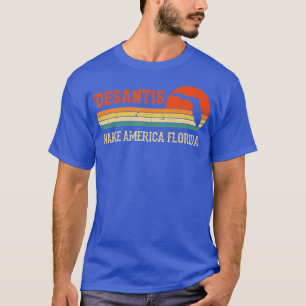 Vintage Gör Amerika Florida DeSantis 2024 Val T Shirt
