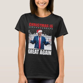 Vintage Gör julen Underbar igen Julafton Funny Tru T Shirt