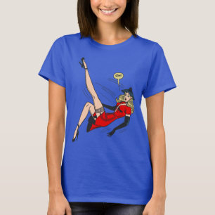 Vintage Gorgous Blonde Glamor Girl Retro Pinup Tröja
