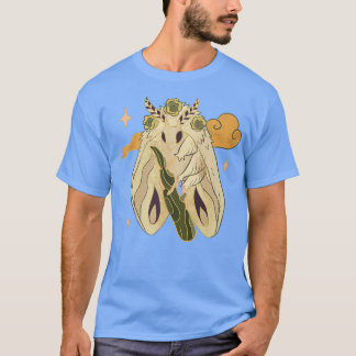 Vintage Goth Moth Insekt Faecore Cottagecore Fairy T Shirt