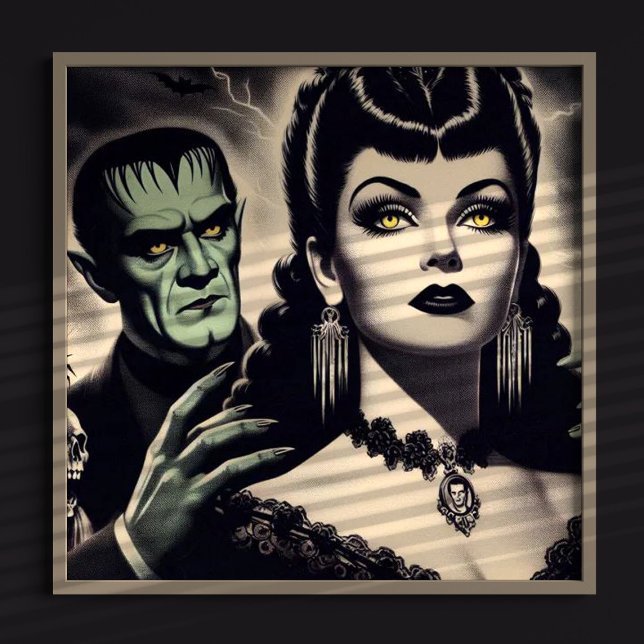 Vintage Goth Woman Poster (Skapare uppladdad)