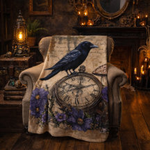Vintage Gothic Raven