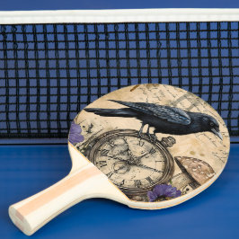 Vintage Gothic Raven Pingisracket