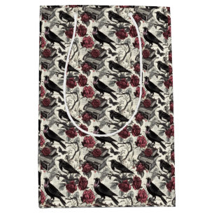 Vintage Gothic Ravens, Ro och Bokar