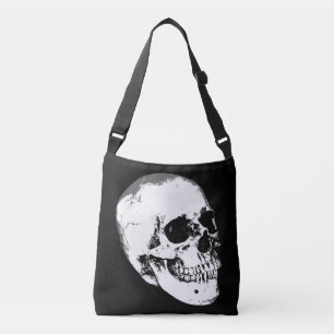 Vintage Gothic Skull Axelväska