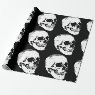 Vintage Gothic Skull Presentpapper