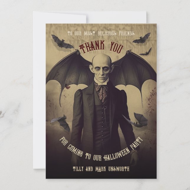Vintage Gothic Vampire Dracula Tack (Framsida)