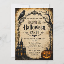 Vintage gotisk Halloween