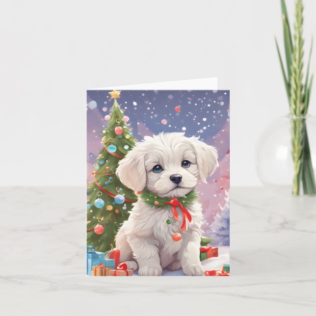 Vintage Gott Nytt År Kort (Framsida)