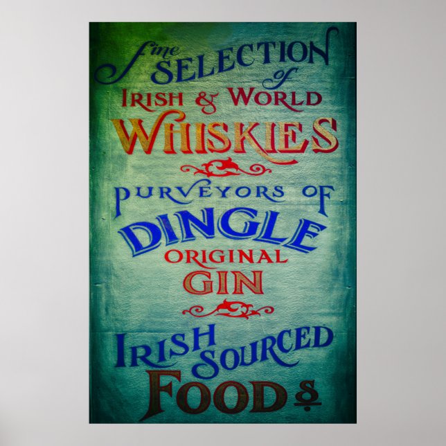 Vintage Graffiti Poster (Framsidan)