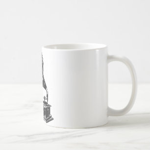 Vintage Gramofon Kaffemugg