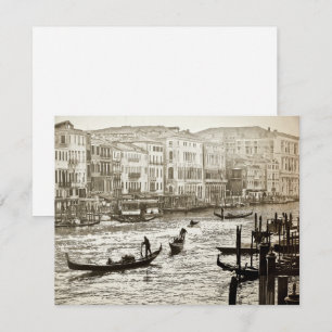 VINTAGE GRAND CANAL-inbjudan Inbjudningar