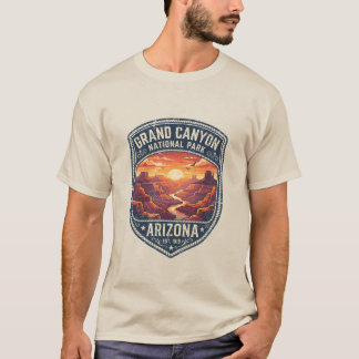 Vintage Grand Canyon National Park Arizona Resa T Shirt