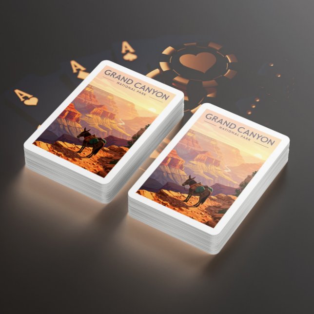 Vintage Grand Canyon nationalpark Casinokort (Skapare uppladdad)