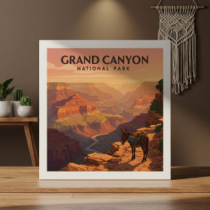 Vintage Grand Canyon nationalpark Kakelplatta