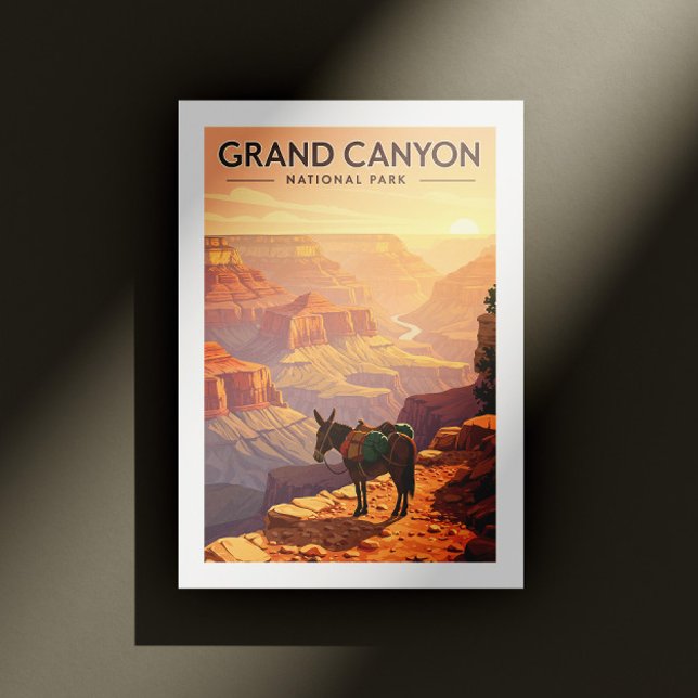 Vintage Grand Canyon nationalpark Vykort (Skapare uppladdad)