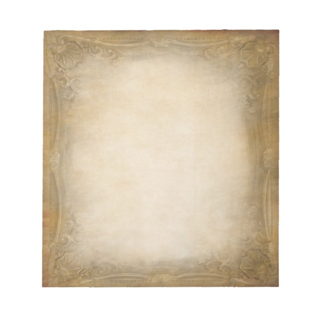 Vintage Gräns Anteckningsblock (Framsida)