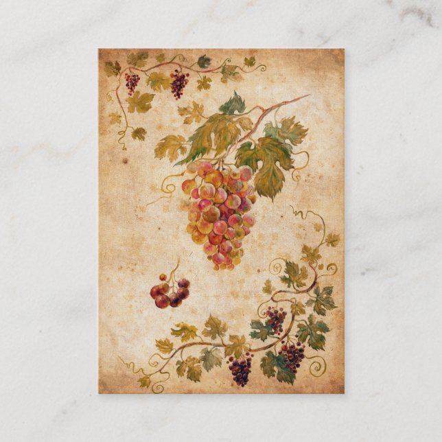 Vintage Graphics art Visitkort (Framsida)