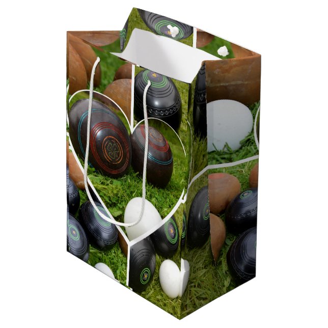 Vintage Gräsmatta Bowls Collection (Framsidan Vinklad)