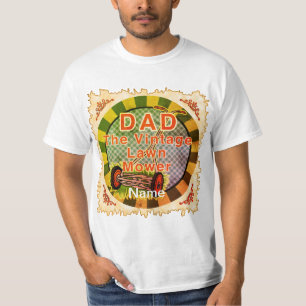 Vintage Gräsmatta Mower T Shirt