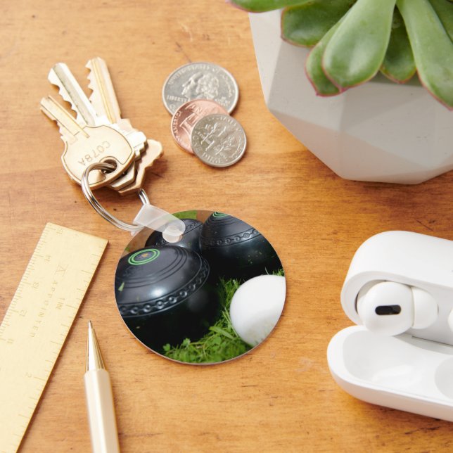 Vintage Gräsmatta och Jack, Nyckelring (Skrivbord)