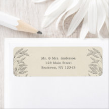 Vintage Grass Line Art