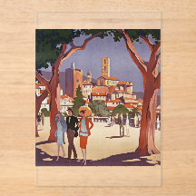 Vintage Grasse sommar konst