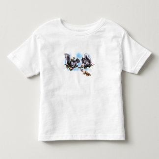 Vintage Grått-ekorrar T-Shirt