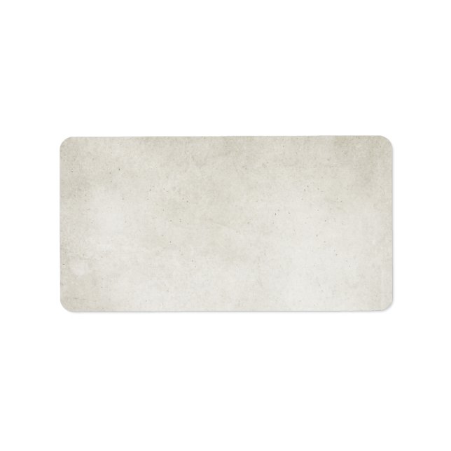 Vintage Grått Grunge Antique Parchment Background Adressetikett (Framsidan)