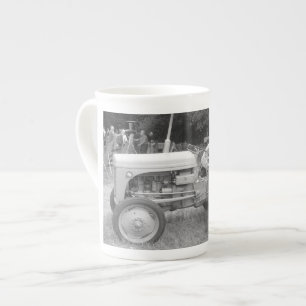 Vintage Grått massey fergison-traktor Benporslin Mugg