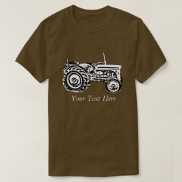 Vintage Grått massey fergison traktor, foto T-Shir T Shirt