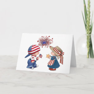 Vintage Grattis på födelsedagen Amerika Kort