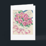 Vintage Grattis på födelsedagen Sister Bouquet Kort<br><div class="desc">Söt Vintage Grattis på födelsedagen för syster.</div>