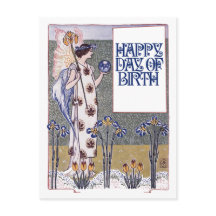 Vintage Grattis på födelsedagen