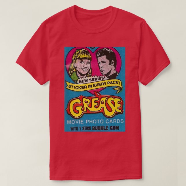 Vintage Grease T Shirt (Design framsida)