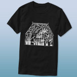 Vintage Greenhouse T Shirt<br><div class="desc">En vintage växthusgas fullt av fantastiska växter. Perfekt till din favoritträdgårdsmästare. Originalkonst av Nic Squirrell.</div>