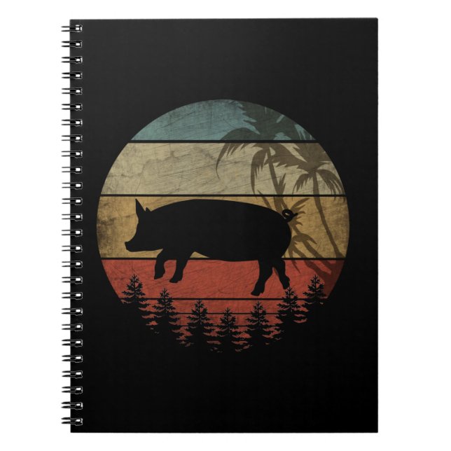 VINTAGE GRIS ANTECKNINGSBOK (Framsidan)