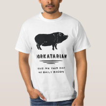 Vintage Gris - Porkatarian Fars dag Daily Bacon