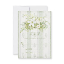 Vintage grönska blomster elegant sagegrön bröllop